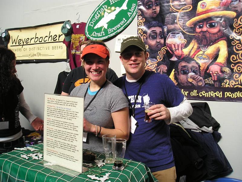 ExtremeBeerFest (9).JPG - The Dogfish Head guys brought the 120 Minute IPA.